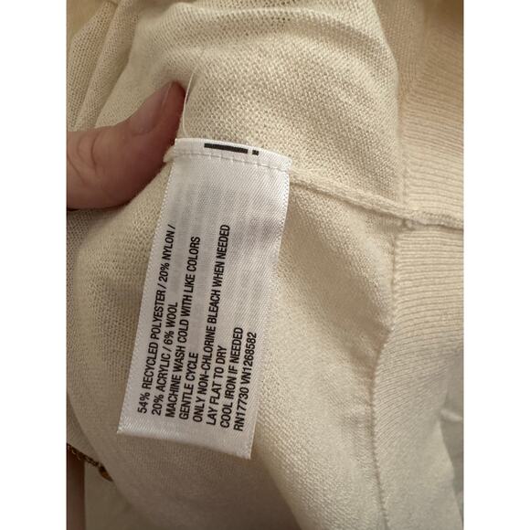 NWT! A New Day Cream button down cardigan - Picture 5 of 5